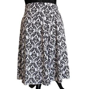 Tranquility by Colorado Clothing Black White Paisley Stretch Pull On Ski…
